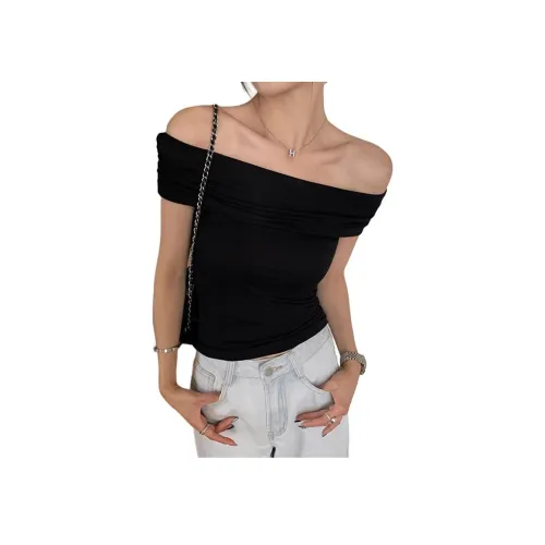 Puppytown Черные Женские Футболки