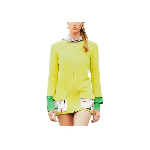 CHANEL SS24 Куртки и Пальто Женские Желтые