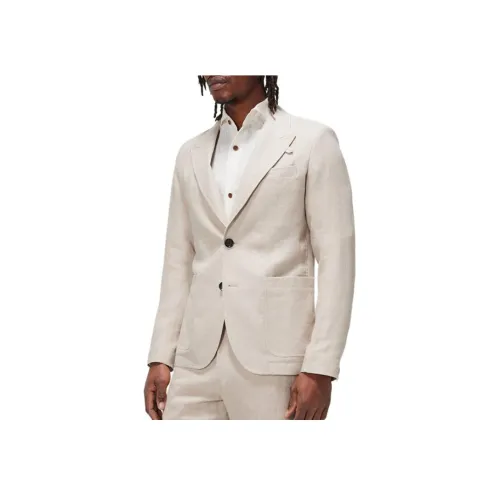 OLIVER SPENCER Деловой костюм мужской бежевый