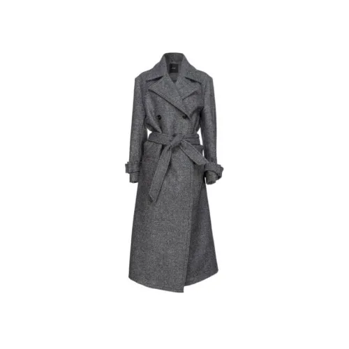 PINKO Серое Женское Пальто