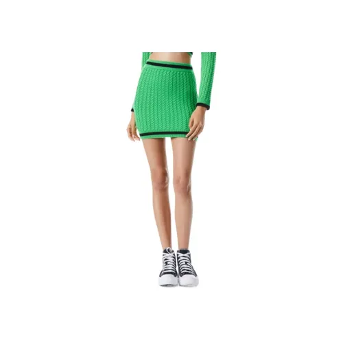 ALICE+OLIVIA INGRID CABLE KNIT Мини-юбка Повседневная Короткая Юбка Женская