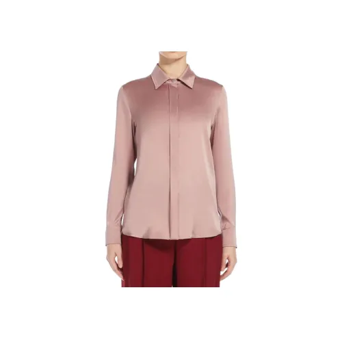 MaxMara Studio Рубашка Женская Розовая