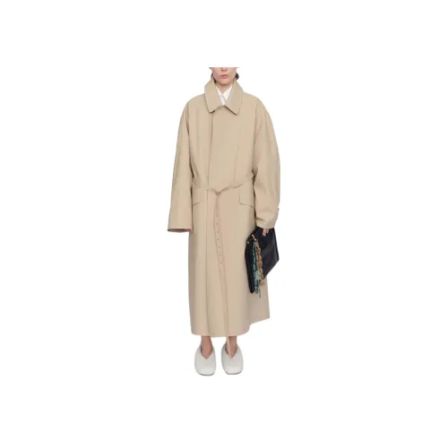 Carven Светло-коричневый Женский Тренч