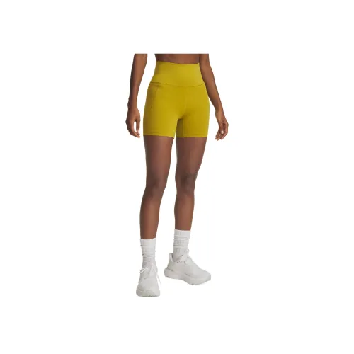 Under Armour Meridian Классические Спортивные Шорты Женские Горчично-зеленые