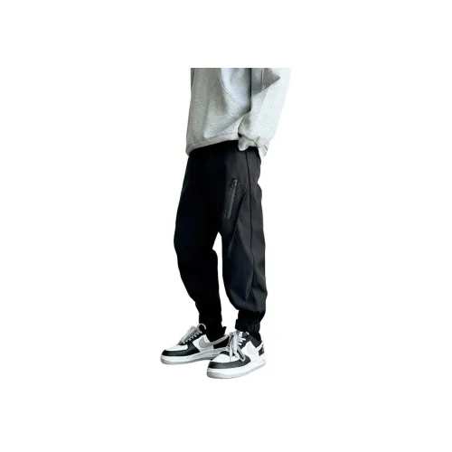 Tonlion Повседневные брюки Унисекс Черный