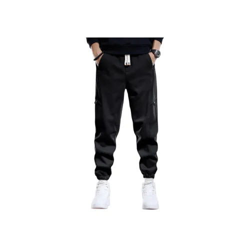 PRPK Черные Мужские Повседневные Штаны