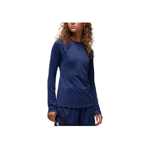 nike x Jordan Sport Стандартная футболка женская синяя