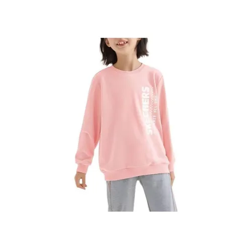 Skechers Свитшот Розовый Дельфин Детский