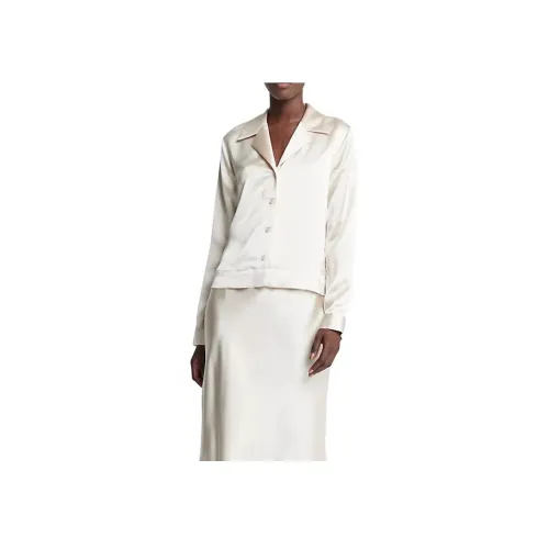 CALVIN KLEIN Рубашка Женская Песочный Цвет Оболочка