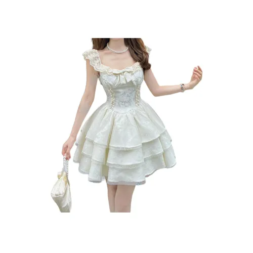 OMOIDAS Короткий рукав Платье Женское