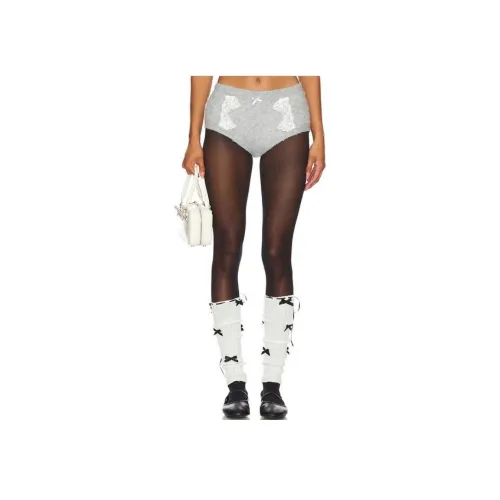 FOR LOVE LEMONS Повседневные шорты Женские Серые