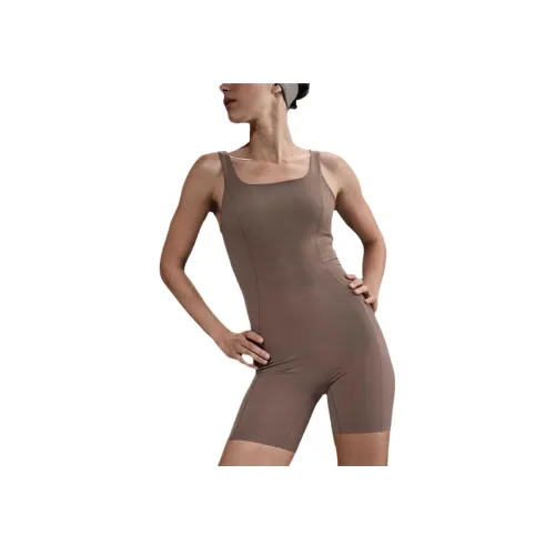 Nike ZenvyDri Форма SS25 Спортивная одежда Женская Коричневая