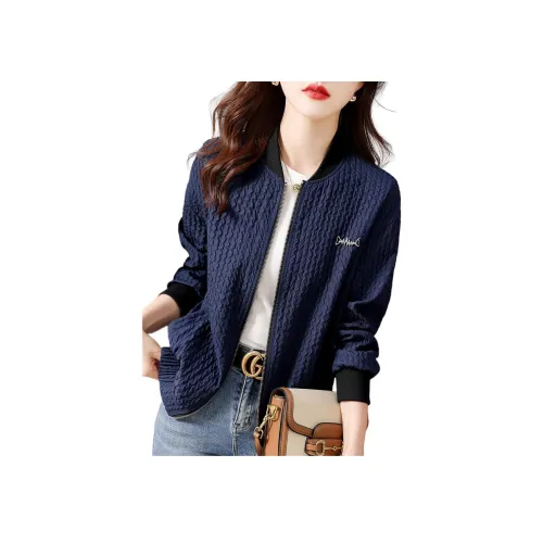 Flowers in water Бейсбольная куртка Женские