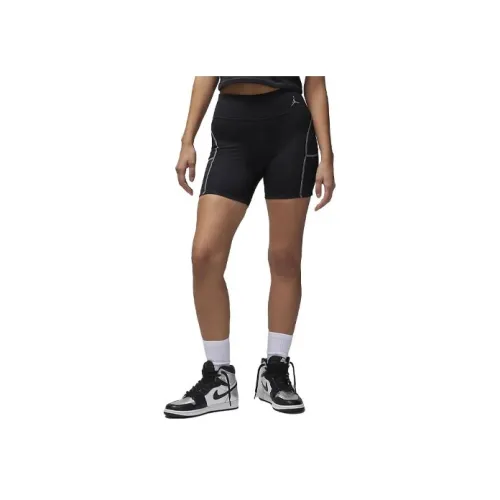 Jordan Sport Черные Женские Спортивные Шорты