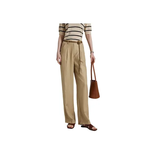 FOG Хаки Женские Повседневные Брюки