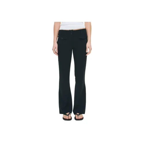 GLASSONS Низкий Шов Tailored FLARE Брюки Повседневные Брюки Женские