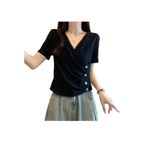 PA Черные Женские Футболки