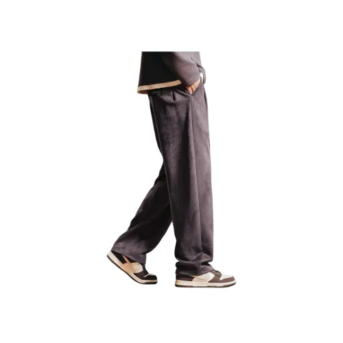 GELANLU Осенние Повседневные Брюки Свободного Кроя Унисекс