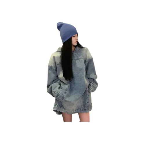 BVODE Синий Женский Свитшот