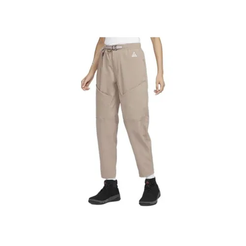 Nike ACG Вязаные Тренировочные Штаны Женские Хаки Гора Белый