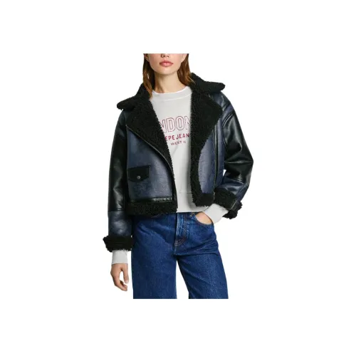 Pepe Jeans Куртки и Пальто Женские Синие