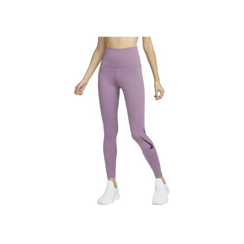 Nike One Leggings Женские Фиолетовые