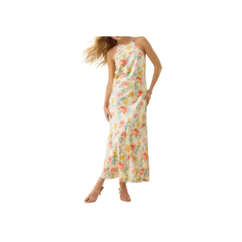 ALTAR'D STATE Baye Цветочный Халтер Макси Платье Комбинация Платье Женское