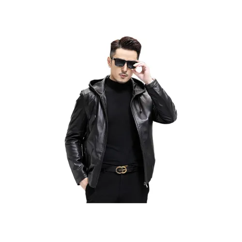 MAREA VESUVIO Кожа Куртка Мужская