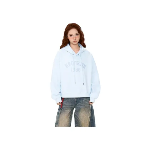 CHARM GLOW Синий Женский Свитшот