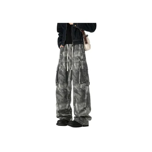 ORMY Джинсы Унисекс Tie Dye Камуфляж