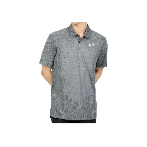 nike Поло Мужское Холодное Серое