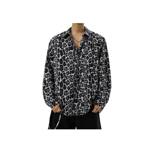 GANGZAI Длинный рукав рубашка унисекс