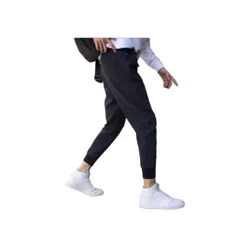 CAT'S PAW Черный Унисекс Повседневные Штаны