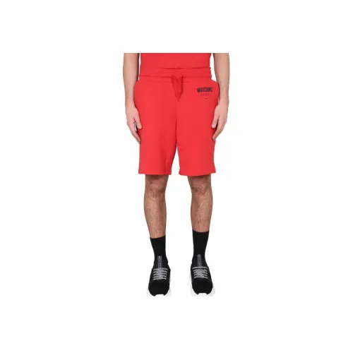 MOSCHINO Red Мужские спортивные шорты