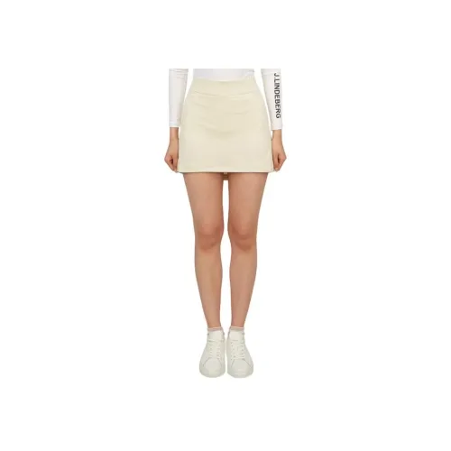 J.Lindeberg Повседневные короткие юбки Женские Бежевый