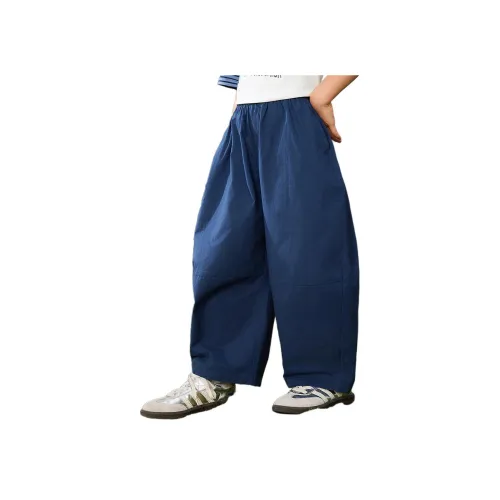 ASK Темно-синие детские тренировочные штаны