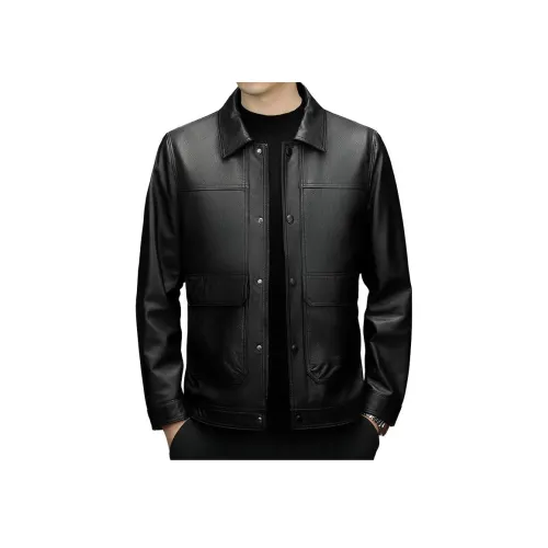 PIERRE CARDIN Кожа Куртка Мужская