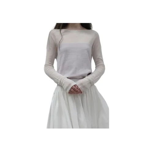 SWAYING KNIT Фиолетовый Женские Т-рубашки