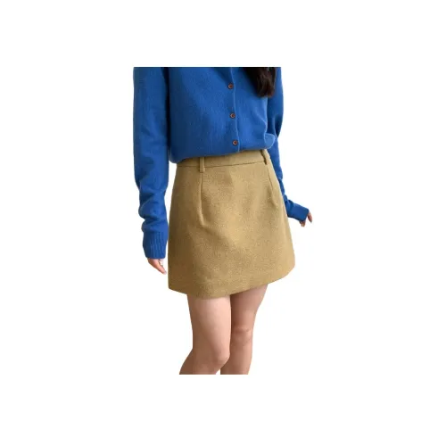 Hirono Journal Осенние и зимние Повседневные Короткие Юбки Женские