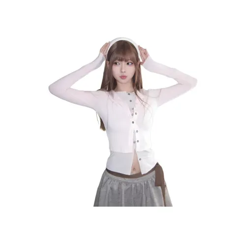 BVODE Розовый Серый Многоцветный Женский Трикотаж