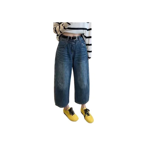 MUMUTU Blue Women's Jeans MUMUTU Синий Женские Джинсы