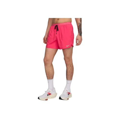 Nike Stride Мужской Dri Fit 5' 2 in 1 Бег Шорты Повседневные шорты Мужской Китайский Астра Розовый