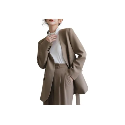 DianThia Бизнес-костюм женский цвет кофе