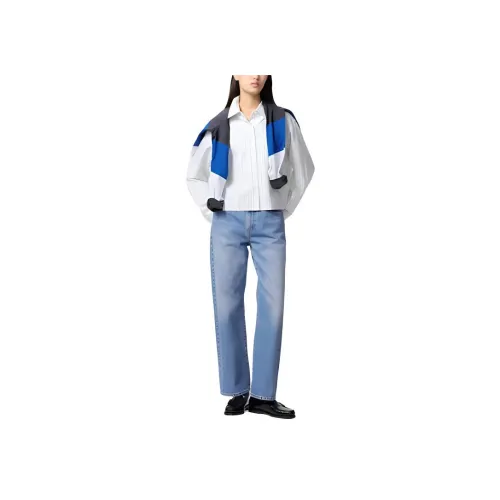 UNIQLO x JW Anderson SS25 Джинсы Женские Blue