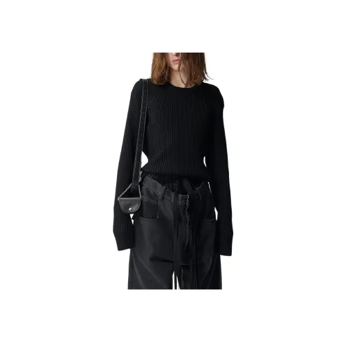 Ann Demeulemeester Черные Мужские Свитера