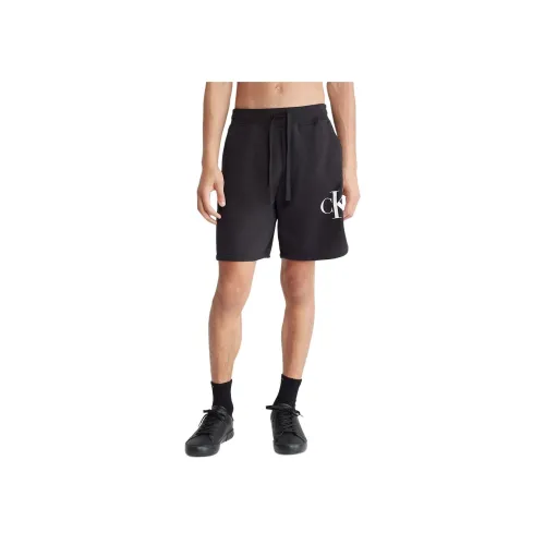 Calvin Klein Черные Мужские Повседневные Шорты
