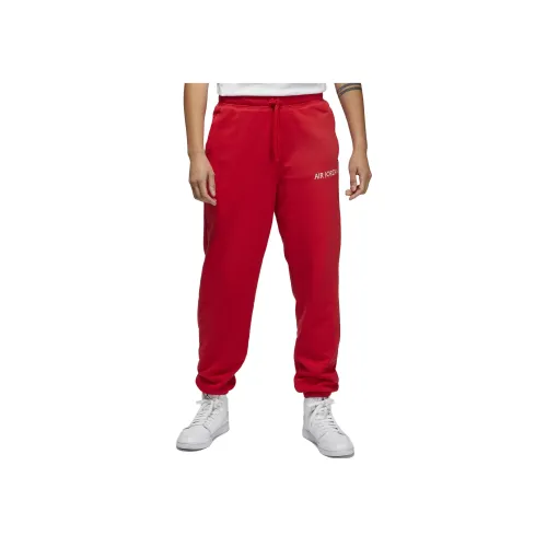 JORDAN Fire Red Женские Вязаные Тренировочные Штаны