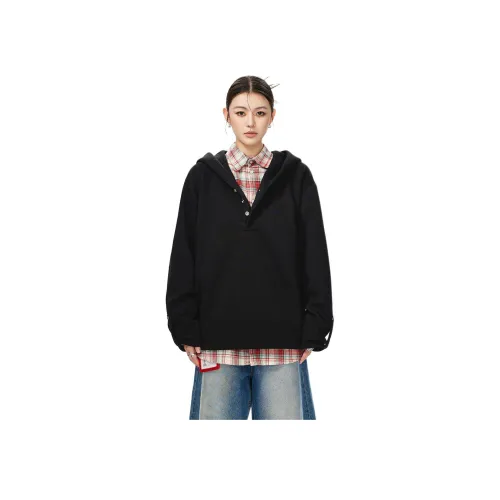 GANGZAI Черный Унисекс Свитшоты