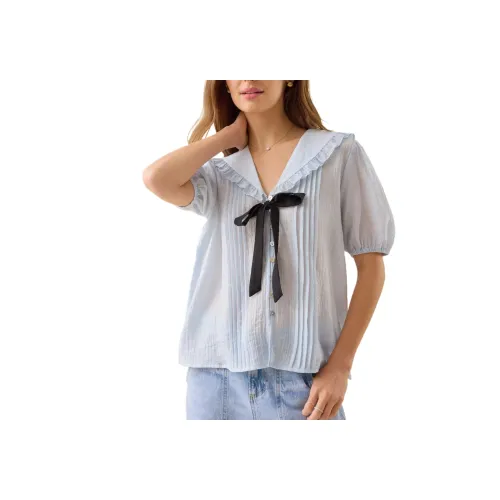 ALTAR'D STATE Blue Women's Shirts ALTAR'D STATE Синий Женские Рубашки