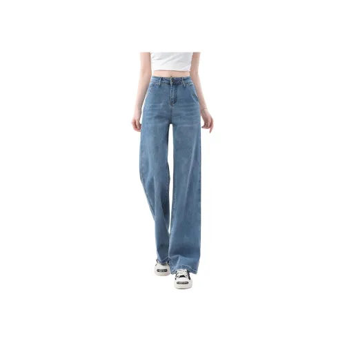 SEVEN FOR ALL MANKIND Женские джинсы синие